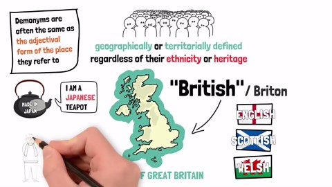 Why It's "American" & Not "Americanese" - How Countries' Demonyms Work