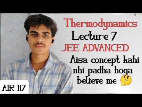 Thermodynamics Lecture 7 |Isothermal process| work done| Reversible/irreversibl process JEE+NEET