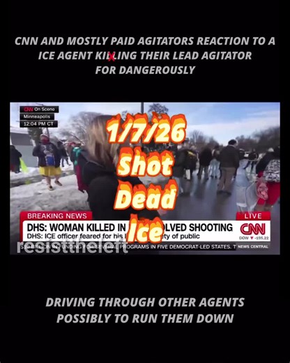 1/7/26 CNN coverage of Minneapolis ICE incident #minneapolis #minnesota #usa #resisttheleft #
