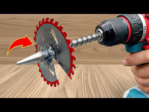 Millions of People Don't Know This DIY Drill Tool! Simple and Effective | Creative tips 3
