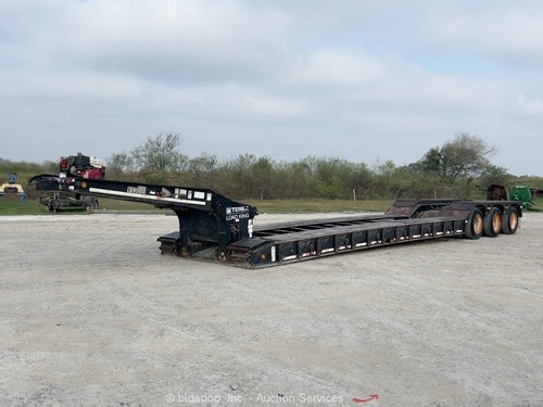 2008 Load King 553/SS 53' Tri/Axle Low-boy Detachable Gooseneck Trailer bidadoo | eBay