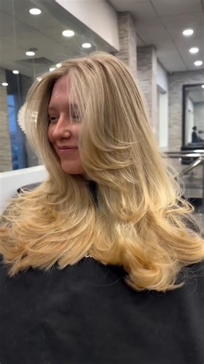 Butter Blonde ✨#hairstyle #hairfashion #balayageeducator #balayage