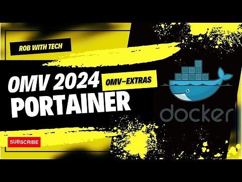 New 2024 openmediavault getting started, omv docker, omv extras and portainer