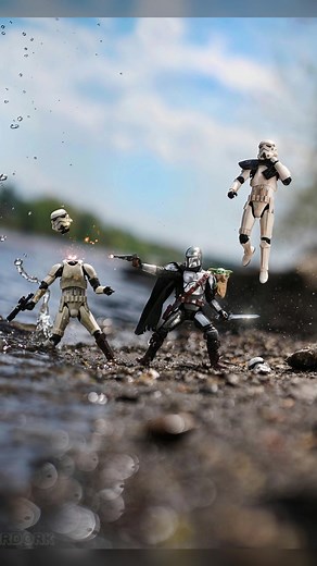 Mandalorian Figure Photography Setup: Sony A7III 85mm