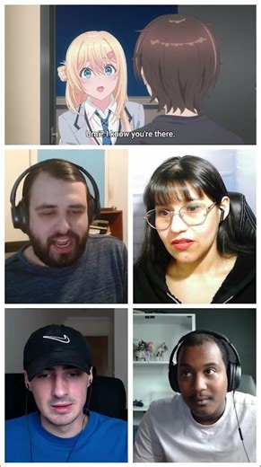 Amami-san? #anime #animereactionmashup #reaction #classde2banmenikawaii