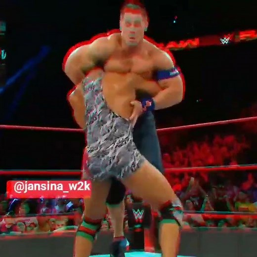 جدید ترین مسابقه جانسینا 2022 در کشتی کج جان سینا johncina