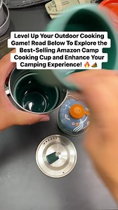 🌲 Ideal Outdoor Accessories: Prepare for your outdoor adventures with the Stanley cook kit, perfect for hot meals, coffee, or boiling water! 😍 It even makes a fantastic survival supplies gift. 🎁💪 Versatile Handle: Say goodbye to unstable cooking! Our specially designed handle provides maximum comfort and stability while on the stove. It extends for secure cooking but folds over the lid, saving space with the rest of your gear. 🏕️🌟 Durable and BPA-Free: Constructed with high-quality 18/8 st