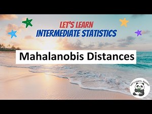 (IS38) Mahalanobis Distances