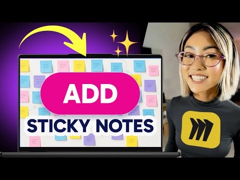 How to ADD STICKY NOTES in Miro (Step by Step) 2025