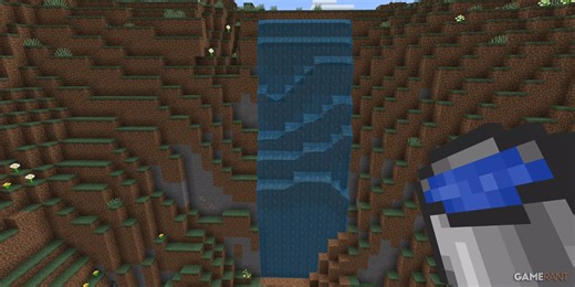 How To Make A Waterfall In Minecraft