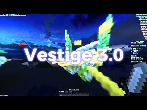 Blocksmc Airlines | Vestige 3.0 | Best FREE Client Ever Made!