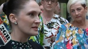 Pelvic mesh victims speak outside Sydney court