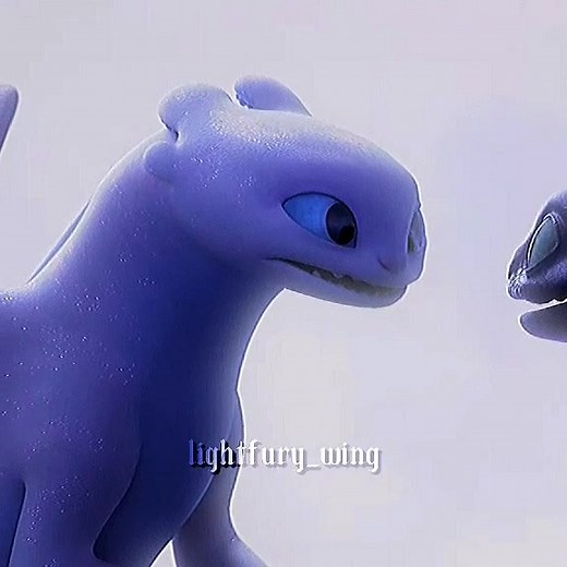 Light Fury and Toothless edit: How to Train Your Dragon