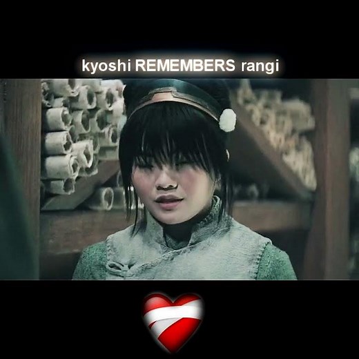 kyoshi Remembers rangi #NETFLIX #AvatarTheLastAirbender #ATLA #EDIT #Azula #TVSHOW #MOVIE