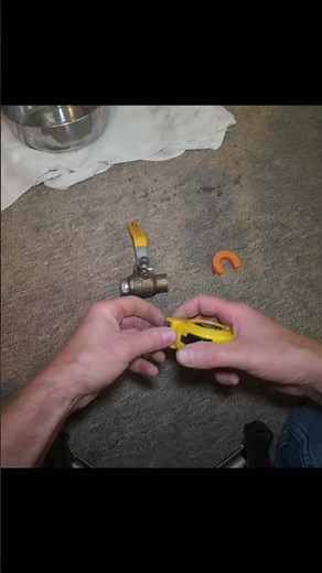 Installing a Sharkbite shut off valve for the first time