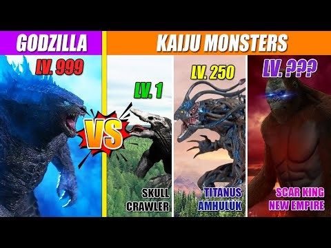 Godzilla vs Kaiju Monsters Level Challenge | SPORE