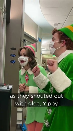 Buddy the Elf and Jovie Spread Holiday Cheer at Seattle Children's