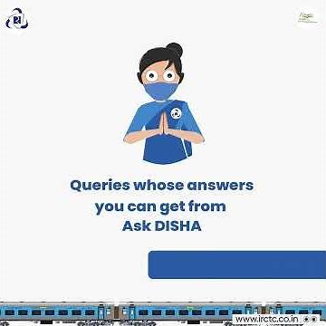 YOUR VIRTUAL ASSISTANT || ASKDISHA || IRCTC OFFICIAL || IRCTC
