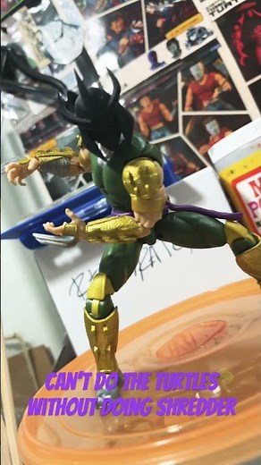 Custom TMNT Shredder action figure coming