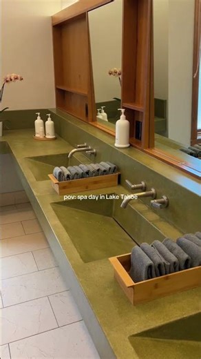 fun fact about me is I will be booking myself a spa experience on every vacation #laketahoespa