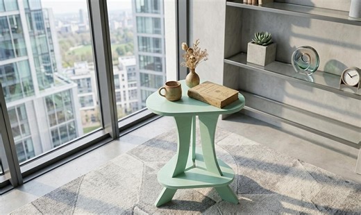 Plywood Triangular Side Table - CNC Ready DXF Diles (digital Download) - Etsy