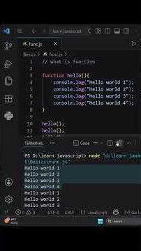 JavaScript part 35 🤯 function 🤔 in JavaScript 🤔😵|| what is function in JavaScript learn step by step