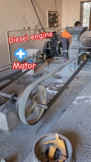 10HP⚡oil mil with aata chakki setup