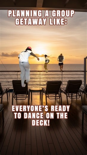 Get your squad ready to groove on a luxury cruise 🌅 Nothing beats dancing under the stars on deck with breathtaking views. Whether it's a group cruise or a destination wedding, the vibe is always unforgettable. Ready to feel this luxury travel energy? 🔗 Link in bio #LuxuryTravel #GroupCruises #OceanViews #TravelVibes #CruiseLife