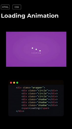 Loading Animation Tutorial with HTML and CSS