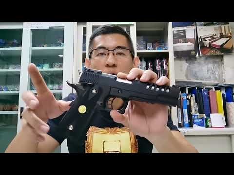 WE Hicapa 5.1 Type K Airsoft Gas Blowback Pistol, Unboxing, Review, Testing