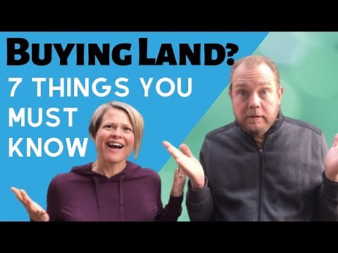 BUYING Land? - 7 Things to Know Before Starting