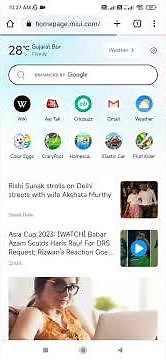 How to Remove homepage.miui.com from chrome app
