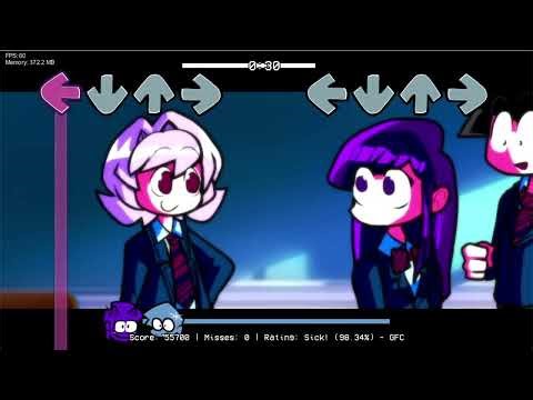 [Revisiting Old FNF Mods] Friday Night Funkin' VS Komi Can't Communicate Mod (Silent Note)