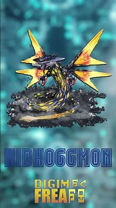 NIDHOGGMON The COLOSSAL FORCE of DESTRUCTION that DEVOURS everything in its PATH