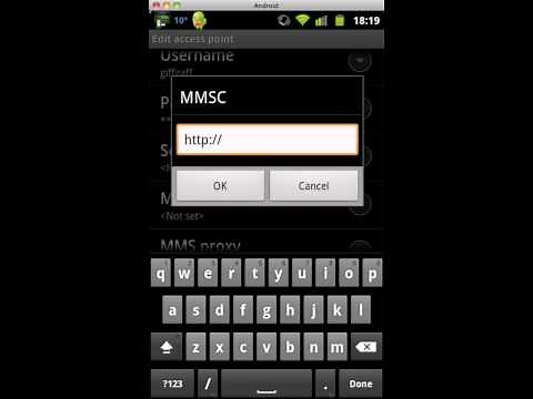 giffgaff APN setup on Android