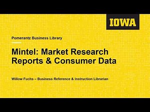 Mintel: Market Research & Consumer Data