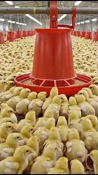 Amazing Chicken Hatchery Process | From Eggs to Chicks! 🥚🐥