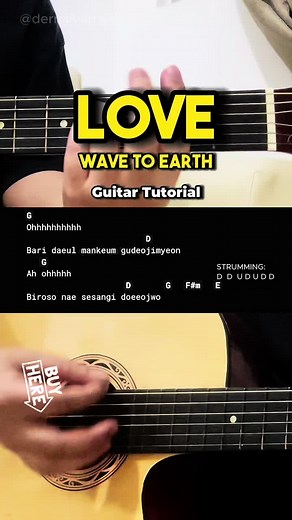 Guitar Chords Tutorial: Love - Wave To Earth