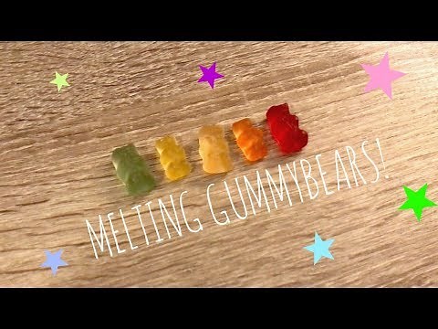 How To Melt Gummy Bears! (SATISFYING!)