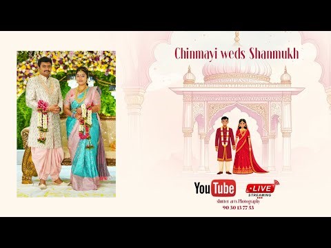 🌸 LIVE : Shanmukh ❤️ Chinmayi | Telugu Hindu Wedding Live streaming | Shutter Arts Photography 🎥✨