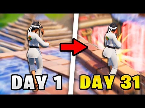 1 MONTH Progression on Keyboard Joystick...