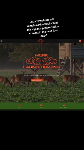 Time to bring the website into the digital age. Loaded with more features to better serve your hunting lease land needs. #huntinglease #wheretohunt #hunting #deerhunting #huntingseason