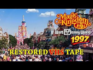 Restored Disney World VHS Tape: Visiting Magic Kingdom | September 1997 (HD 60FPS)