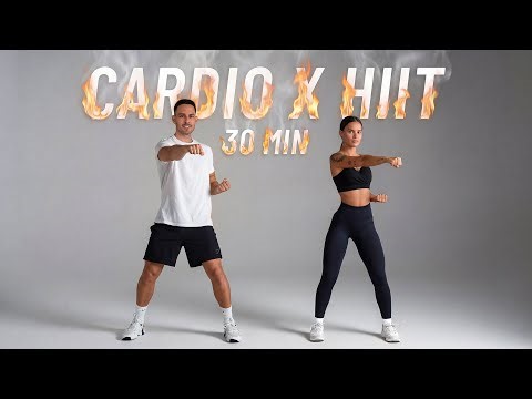 30 MIN CARDIO HIIT WORKOUT - ALL STANDING - Full Body, No Equipment
