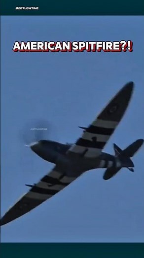 Spitfire Mk XVI: The American-Powered Legend of WWII #militaryaviation