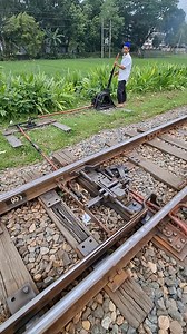 257K views · 1K reactions | Manual Track Switching by Hand. #track #switch #handoperate #interlock #points #reelsfbシ #reelsfypシ #manual #train | Trains of BD | Facebook