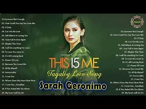 Sarah Geronimo NON STOP Greatest Hits ||The Best of Sarah Geronimo Full Album Playlist 2022