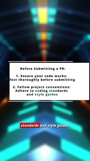 🧩 Git 4fd 🧩 Pull Requests Best Practices 🧩 #shorts #KGRDevShorts