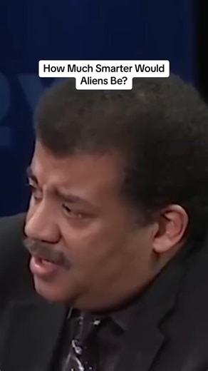 Neil DeGrasse Tyson explains how smart aliens could be even if they were just 1% smarter. #neildegrassetyson #aliens #inelligence | Explore Science