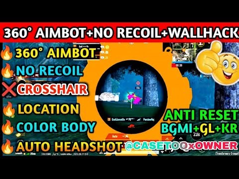 BGMI 3.9 🔥 No Recoil OBB + Wall Hack | ESP + Magic Bullet Config 🚀